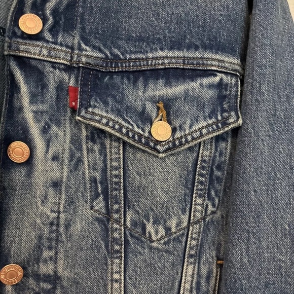 Levi's Premium '90S TRUCKER JACKET Women's Size XS - Picture 7 of 16